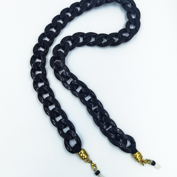 Acrylic chain - black lover 