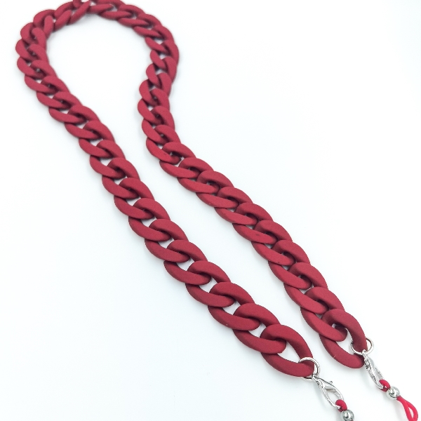 'Lava' acrylic chain 